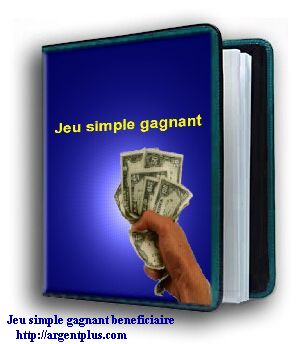 jeu simple gagnant beneficiaire turf